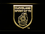 FREE Cleveland Indians Spirit of 76' LED Sign - Yellow - TheLedHeroes