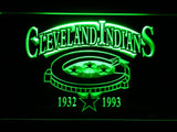 Cleveland Indians (4) LED Neon Sign USB - Green - TheLedHeroes