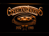 Cleveland Indians (4) LED Neon Sign USB - Orange - TheLedHeroes