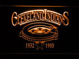 Cleveland Indians (4) LED Neon Sign Electrical - Orange - TheLedHeroes