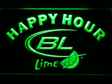 FREE Bud Light Lime Happy Hour LED Sign - Green - TheLedHeroes