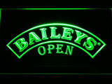 FREE Baileys Open LED Sign - Green - TheLedHeroes