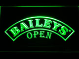 Baileys Open LED Neon Sign Electrical - Green - TheLedHeroes