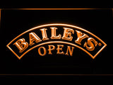 Baileys Open LED Neon Sign Electrical - Orange - TheLedHeroes