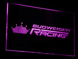 Budweiser Racing LED Neon Sign USB - Purple - TheLedHeroes