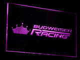 Budweiser Racing LED Neon Sign Electrical - Purple - TheLedHeroes
