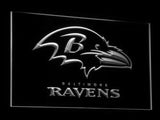 FREE Baltimore Ravens (2) LED Sign - White - TheLedHeroes
