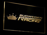 Budweiser Racing LED Neon Sign Electrical - Yellow - TheLedHeroes