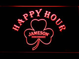 FREE Jameson Shamrock Happy Hours LED Sign - Red - TheLedHeroes
