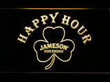 FREE Jameson Shamrock Happy Hours LED Sign - Yellow - TheLedHeroes