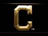 Cleveland Indians (6) LED Neon Sign USB - Yellow - TheLedHeroes