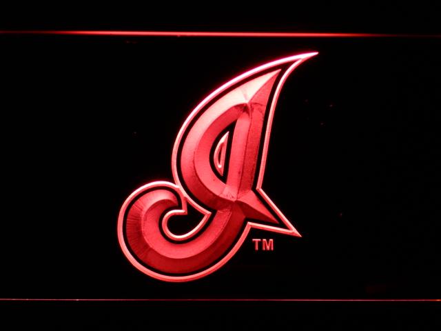 Cleveland Indians (7) LED Neon Sign USB - Red - TheLedHeroes