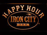 Iron City Beer Happy Hour LED Neon Sign Electrical -  - TheLedHeroes