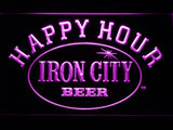 Iron City Beer Happy Hour LED Neon Sign Electrical -  - TheLedHeroes