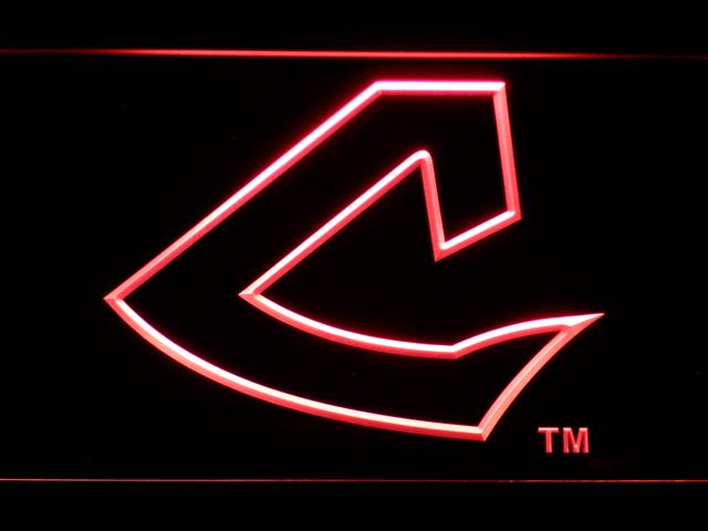Cleveland Indians (8) LED Neon Sign USB - Red - TheLedHeroes