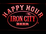 Iron City Beer Happy Hour LED Neon Sign Electrical -  - TheLedHeroes