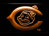 Cleveland Indians (9) LED Neon Sign USB - Orange - TheLedHeroes