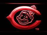 Cleveland Indians (9) LED Neon Sign USB - Red - TheLedHeroes