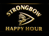 FREE Strongbow Happy Hour LED Sign - Yellow - TheLedHeroes