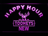Tooheys New Happy Hour LED Neon Sign Electrical - Purple - TheLedHeroes