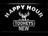 Tooheys New Happy Hour LED Neon Sign Electrical - White - TheLedHeroes