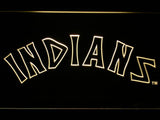 Cleveland Indians (12) LED Neon Sign Electrical - Yellow - TheLedHeroes