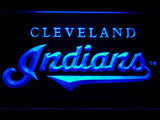 Cleveland Indians (13) LED Neon Sign USB - Blue - TheLedHeroes