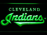 Cleveland Indians (13) LED Neon Sign Electrical - Green - TheLedHeroes