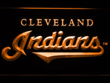 Cleveland Indians (13) LED Neon Sign Electrical - Orange - TheLedHeroes