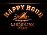 Landshark Lager Happy Hour LED Neon Sign USB -  - TheLedHeroes