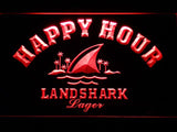 Landshark Lager Happy Hour LED Neon Sign Electrical -  - TheLedHeroes