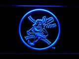 Cleveland Indians (14) LED Neon Sign Electrical - Blue - TheLedHeroes