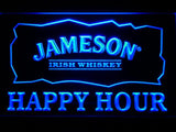 Jameson Happy Hours LED Neon Sign Electrical - Blue - TheLedHeroes