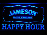 Jameson Happy Hours LED Neon Sign USB - Blue - TheLedHeroes