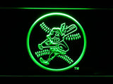Cleveland Indians (14) LED Neon Sign USB - Green - TheLedHeroes