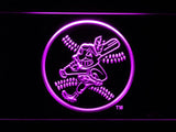Cleveland Indians (14) LED Neon Sign Electrical - Purple - TheLedHeroes