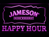 FREE Jameson Happy Hours LED Sign - Purple - TheLedHeroes