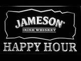 FREE Jameson Happy Hours LED Sign - White - TheLedHeroes