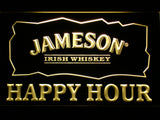 FREE Jameson Happy Hours LED Sign - Yellow - TheLedHeroes