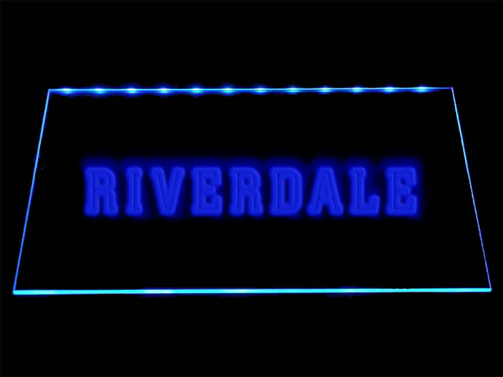 Riverdale LED Neon Sign USB - Blue - TheLedHeroes