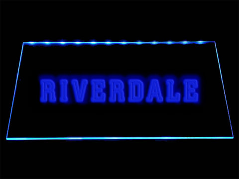 Riverdale LED Neon Sign USB - Blue - TheLedHeroes