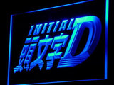 Initial D LED Neon Sign Electrical - Blue - TheLedHeroes