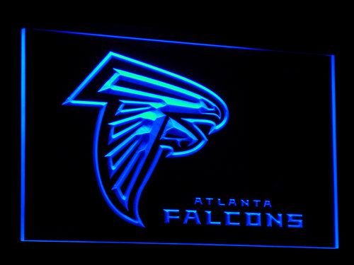 Atlanta Falcons LED Sign - Blue - TheLedHeroes