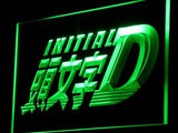 Initial D LED Neon Sign USB - Green - TheLedHeroes