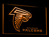 Atlanta Falcons LED Sign - Orange - TheLedHeroes