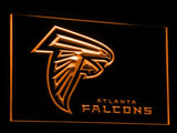 Atlanta Falcons LED Neon Sign USB - Orange - TheLedHeroes