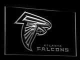 Atlanta Falcons LED Sign - White - TheLedHeroes