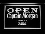 Captain Morgan Jamaica Rum Open LED Neon Sign USB - White - TheLedHeroes