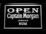 FREE Captain Morgan Jamaica Rum Open LED Sign - White - TheLedHeroes