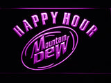FREE Mountain Dew Happy Hour LED Sign - Purple - TheLedHeroes